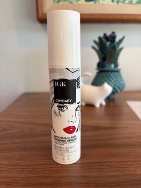 IGK Crybaby Smoothing & Finishing Serum - 1.5 oz. full size